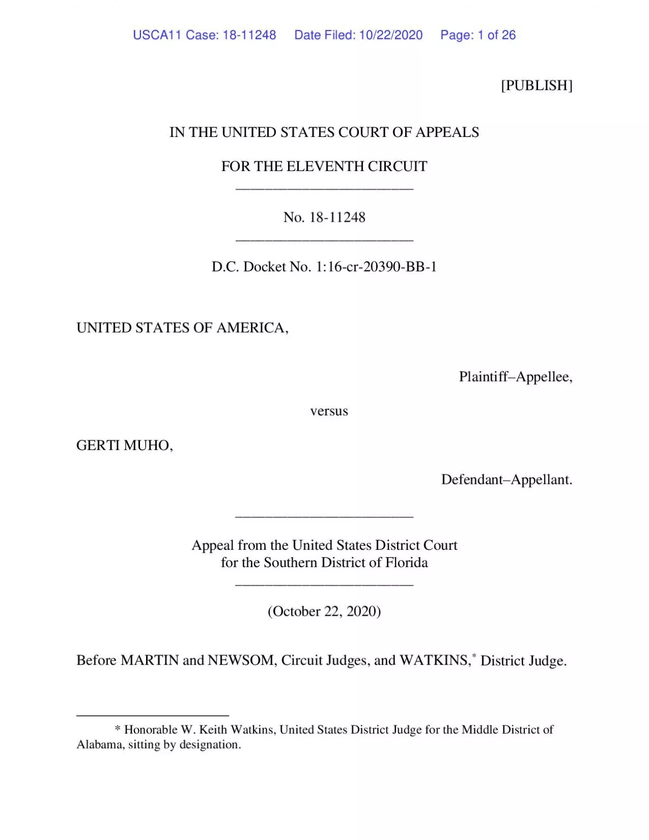 PDF-PUBLISHIN THE UNITED STATES COURT OF APPEALFOR THE ELEVENTH CIRCUIT_