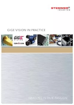 GIGE VISION IN PRACTICE