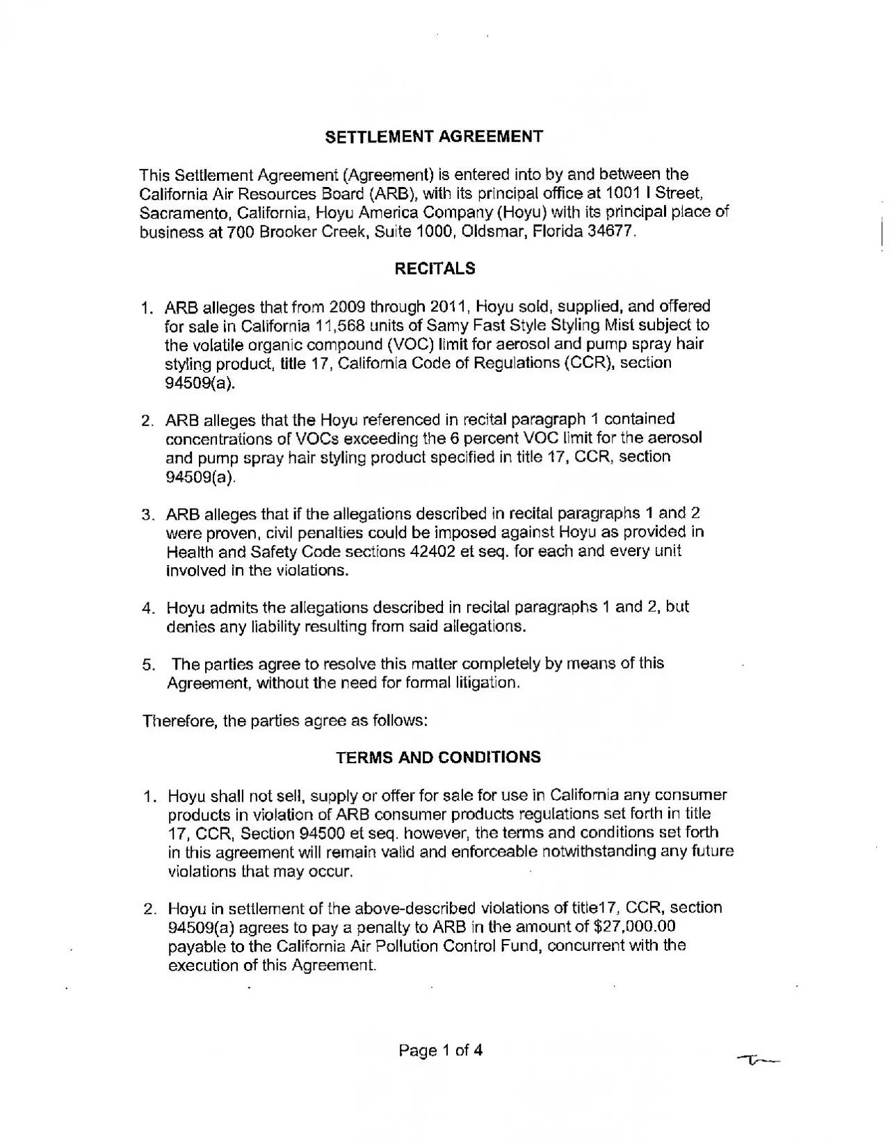 PDF-SETTLEMENT AGREEMENT This Settlement Agreement Agreement is entered