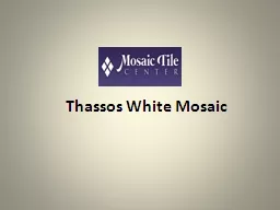 Thassos White Mosaic