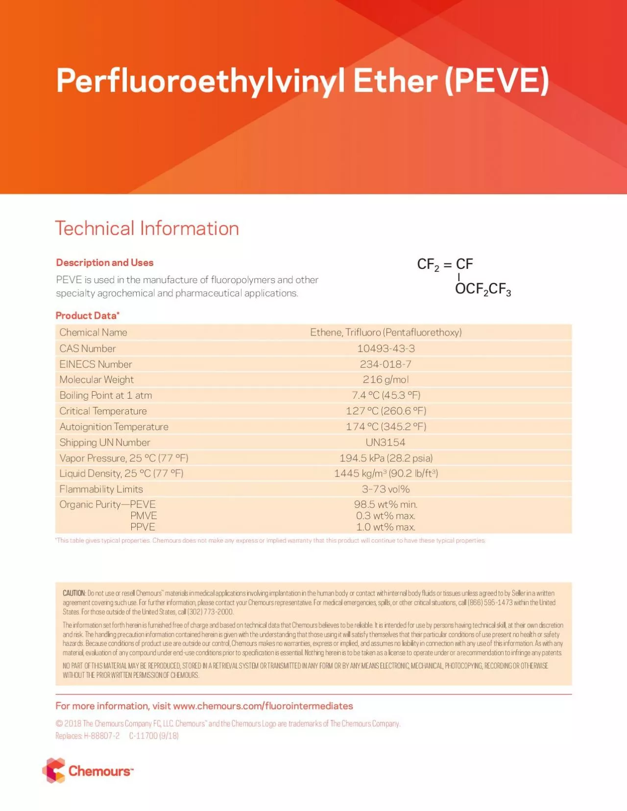 PDF-Perfluoroethylvinyl Ether PEVE