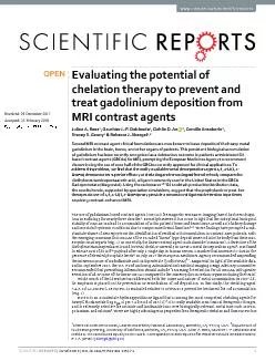 been approved for a rstinhuman Phase 1 safety trial as an actinide