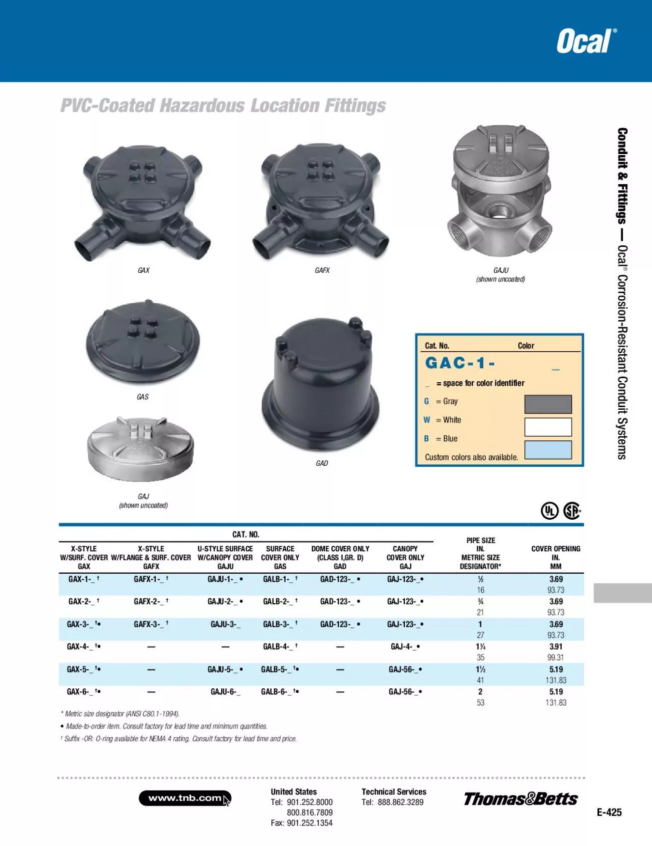 PDF-GAJU shown uncoated