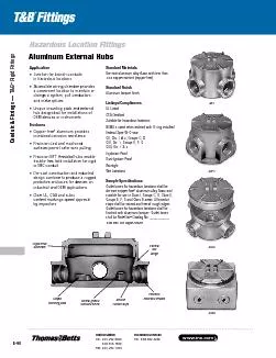 Hazardous Location FittingsConduit  Fittings 151 TB Rigid Fitti