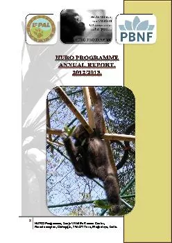 PDF-Programme Sonja Wildlife Rescue Center