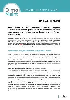 DIMO Maint a DIMO Software subsidiary acquires