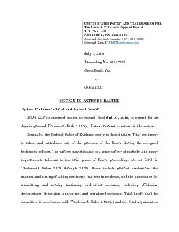 Trademark Trial and Appeal Board