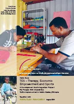 Therapy Economic Empowerment Project For People With Disabilities