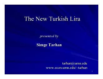 11The New Turkish LiraThe New Turkish Lirapresented bypresented bySimg