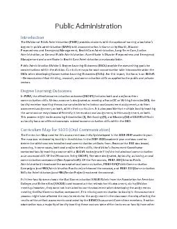 Public AdministrationIntroductionThe Division of Public Administration