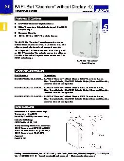 Temperature Sensors