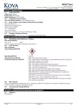 Safety Data Sheet