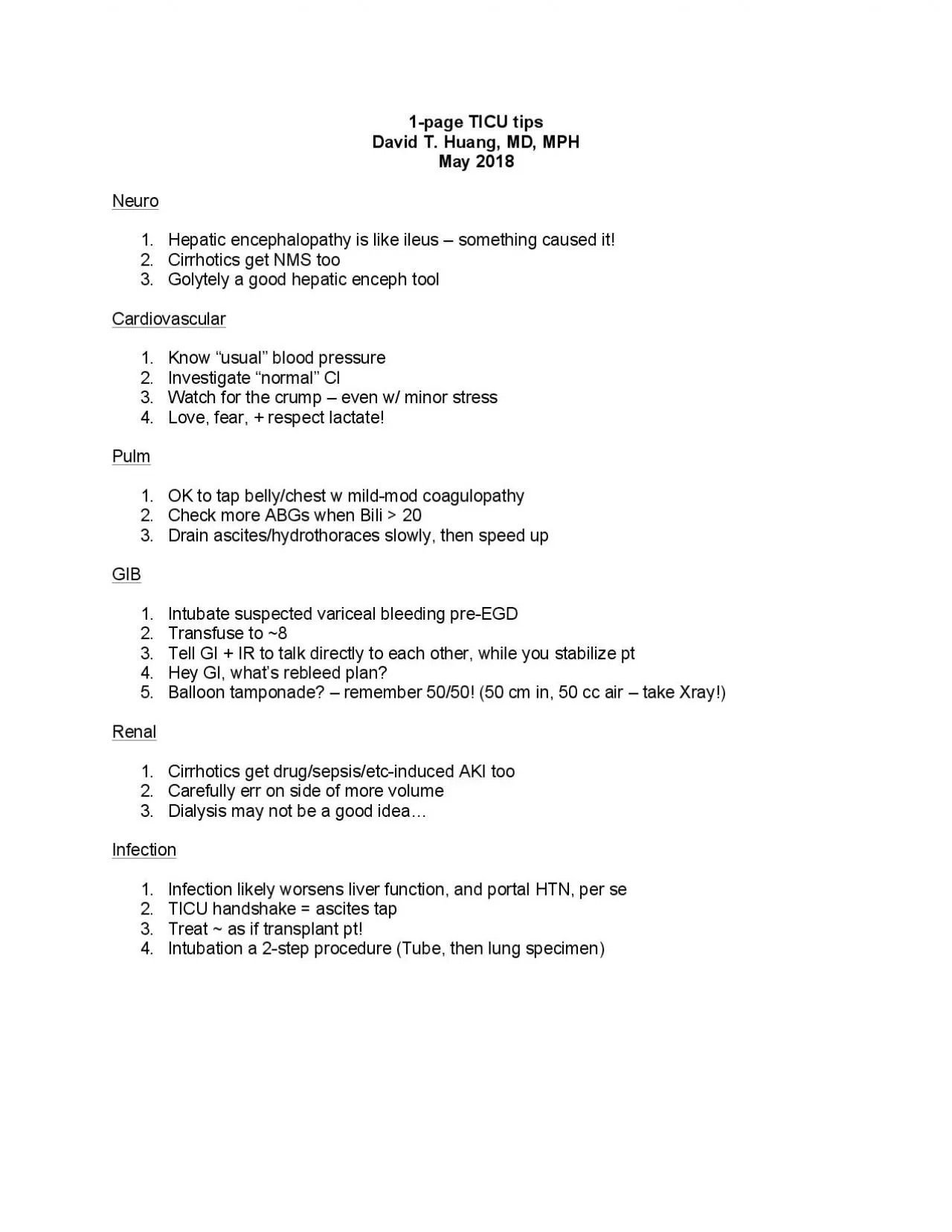 PDF-Neuro 1 Hepatic encephalopathy is like ileus something caused it