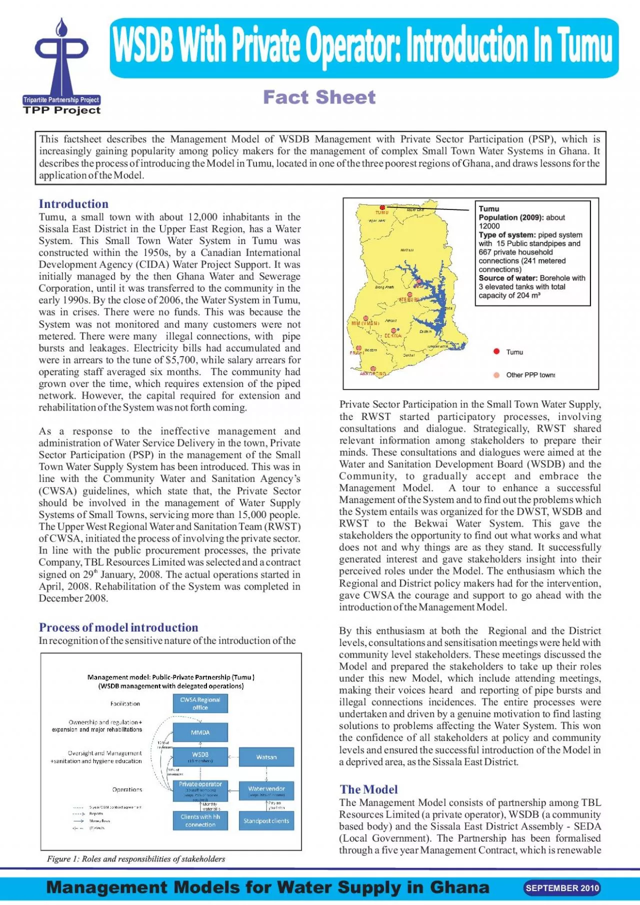 PDF-This factsheet describes the Management Model of WSDB Management with