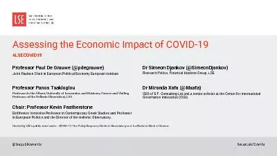 Assessing the Economic Impact of COVID