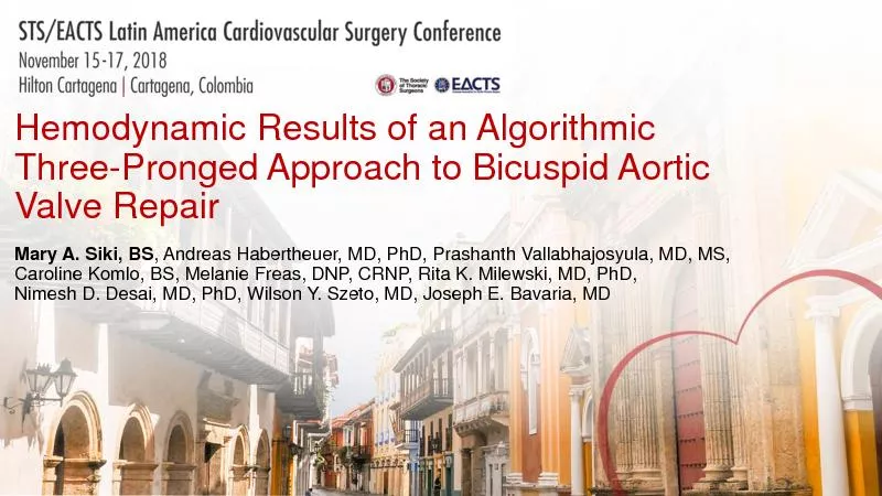 Hemodynamic Results of an Algorithmic