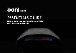 Koda How to set up use and look after Ooni Koda plus handy tips and