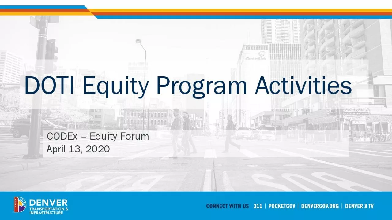 PDF-DOTI Equity Program Activities