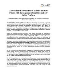 Association of Mutual Funds in India entrusts Polaris