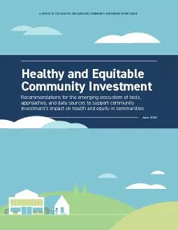 Healthy and Equitable