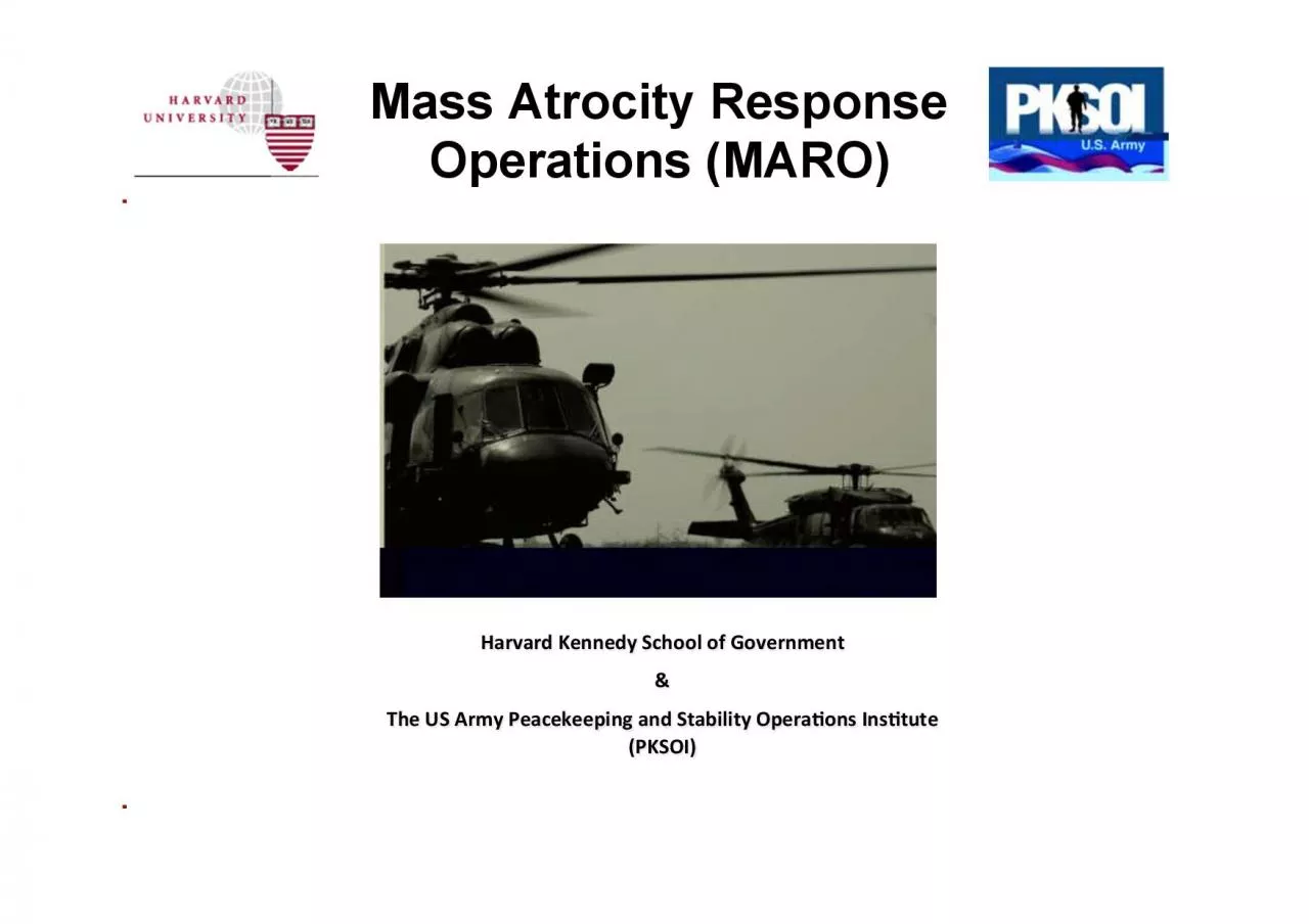 PDF-Mass Atrocity Response Operations MARO