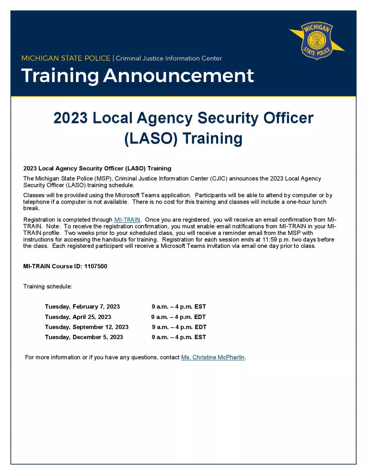 PDF-2021 Local Agency Security Officer LASO Training