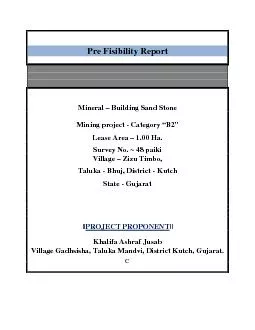 PDF-Pre Fisibility Report