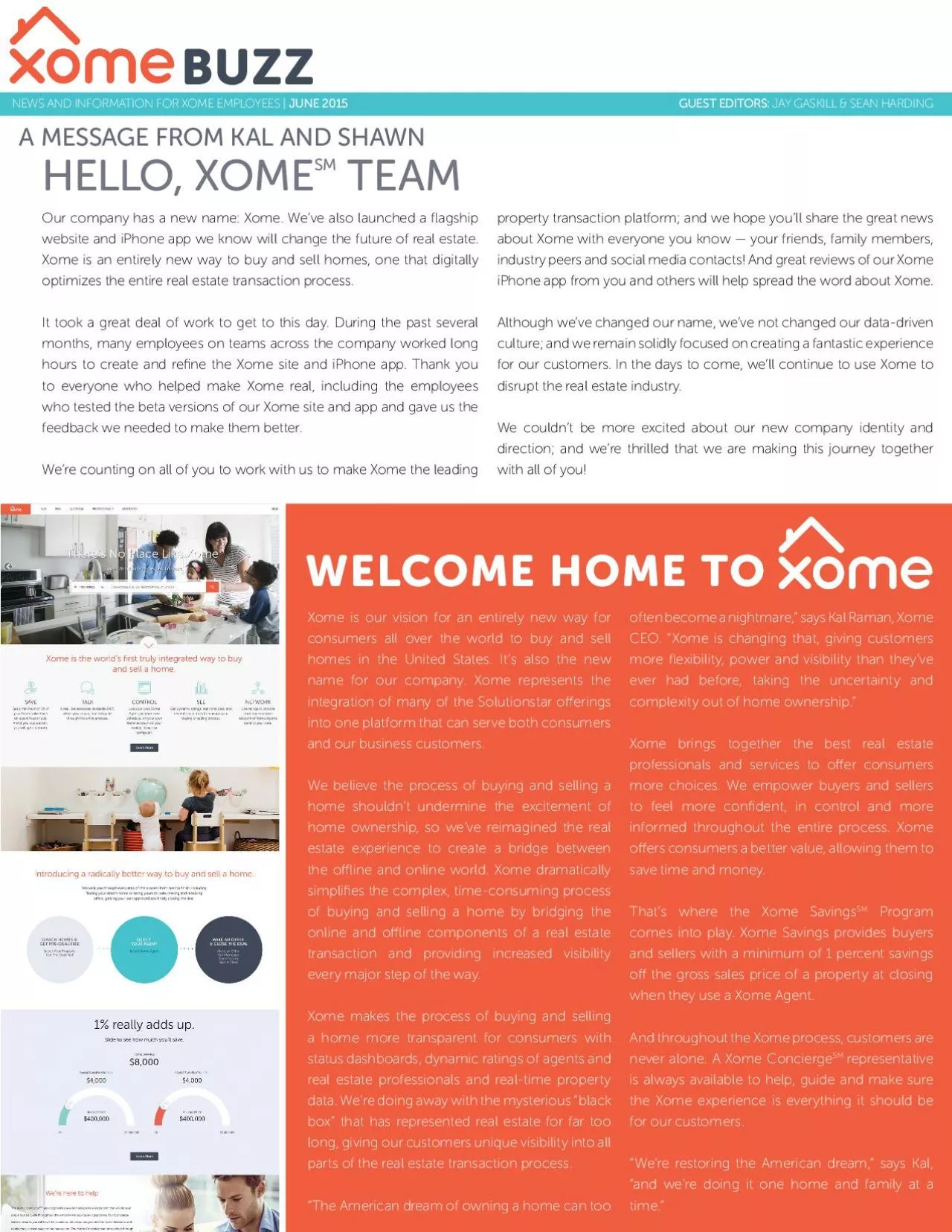 PDF-NEWS AND INFORMATION FOR XOME EMPLOYEESGUEST EDITORS JAY GASKILL SE