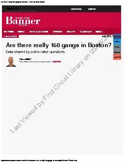 Are there really 160 gangs in Boston  The Bay State Bannerhttpsww