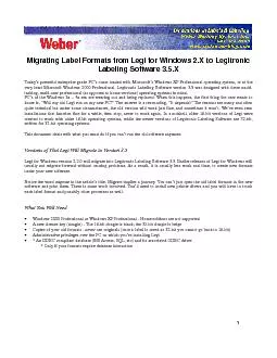 Migrating Label Formats from Legi for Windows 2X to Legitronic Labeli