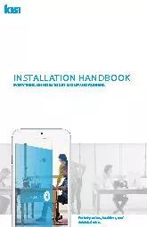 For Integrators Installers and Administrators