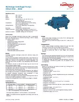 Multistage Centrifugal Pumps HEGA 2502  8009