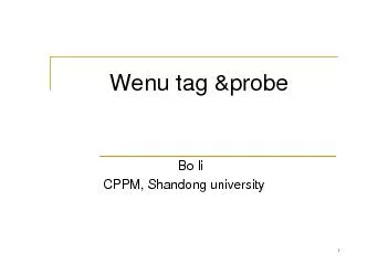 Wenu tag probeBo liCPPM Shandong university