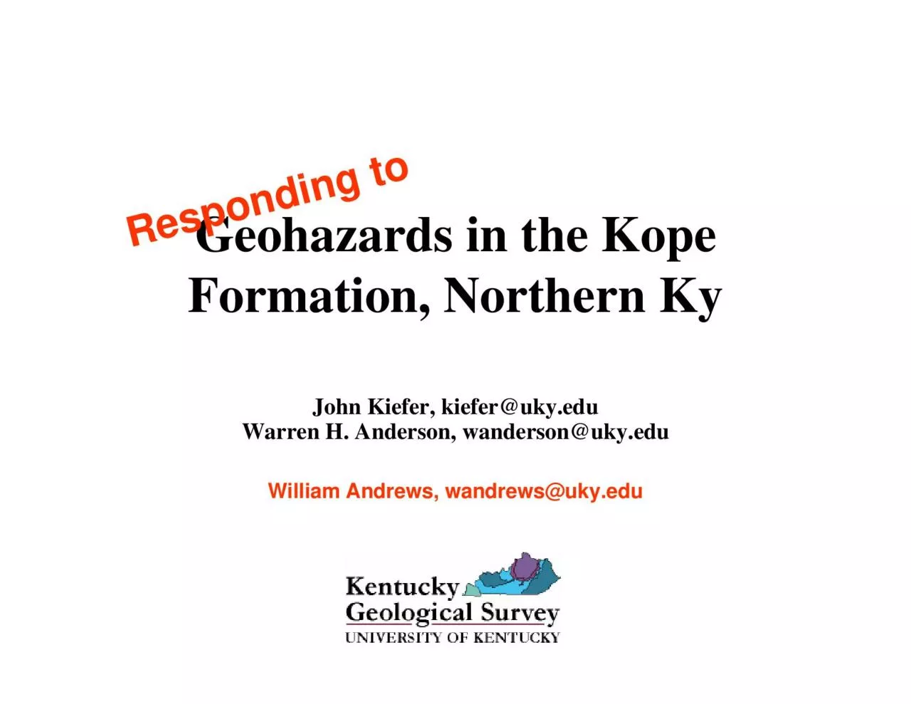 PDF-Geohazardsin the Kope