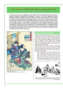 In the previous issue we reported on the dietary life of the Meiji pe
