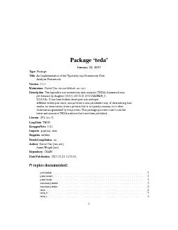 PackagetedaJanuary222017TypePackageTitleAnImplementationoftheTypica