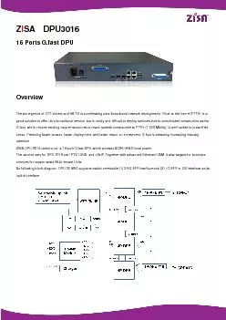 16 Ports Gfast DP