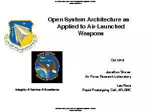 Open System Architecture as