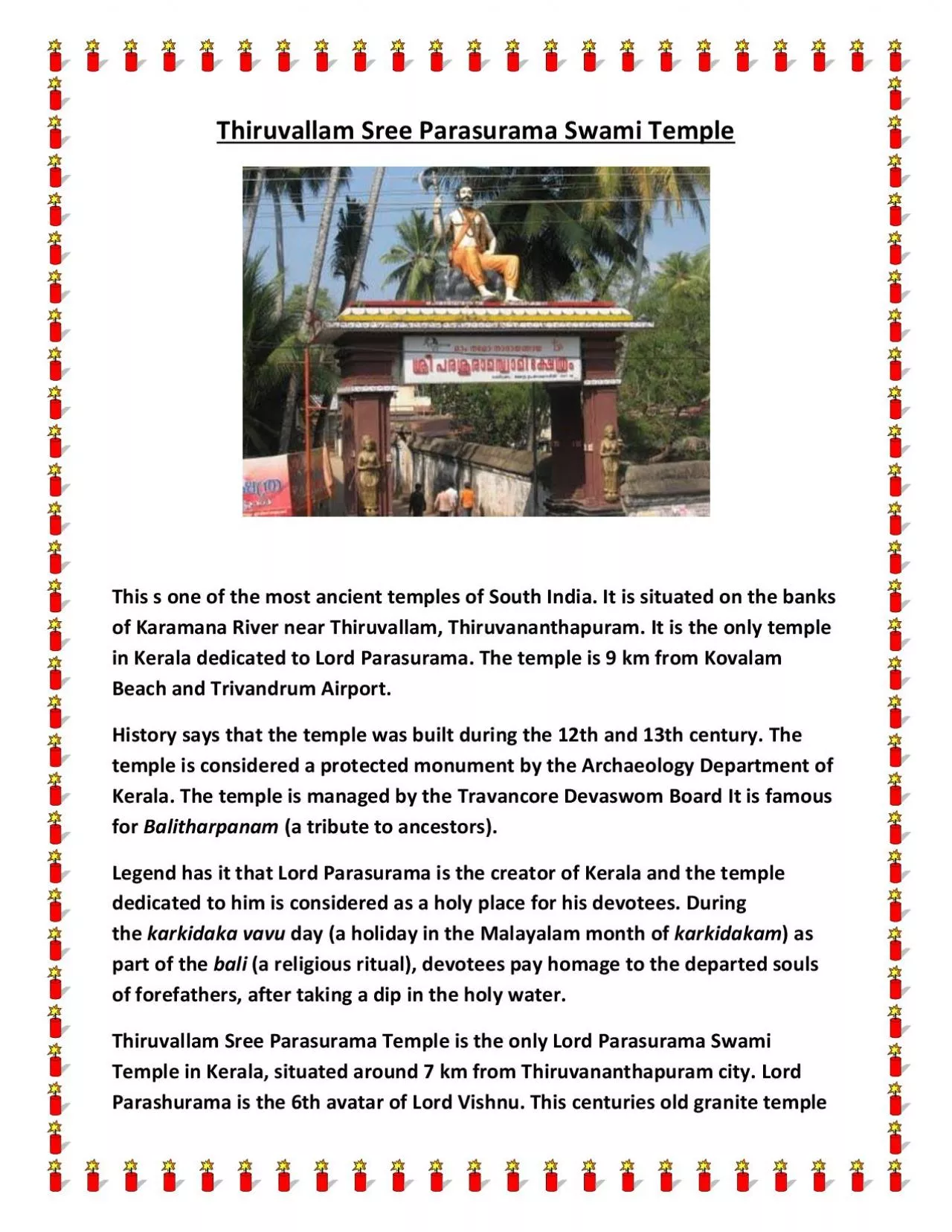 PDF-Thiruvallam Sree Parasurama Swami Temple