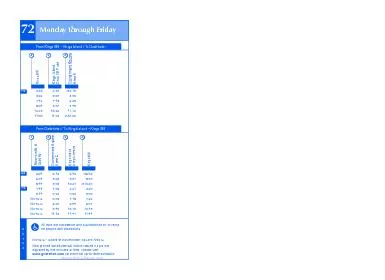 New printed schedules will not be issued if trips are adjusted by x0