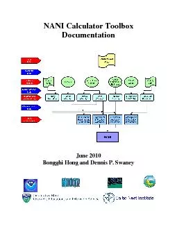 PDF-NANI Calculator Toolbox Documentation