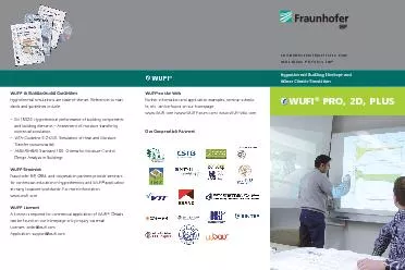 FRAUNHOFER INSTITUTE FOR