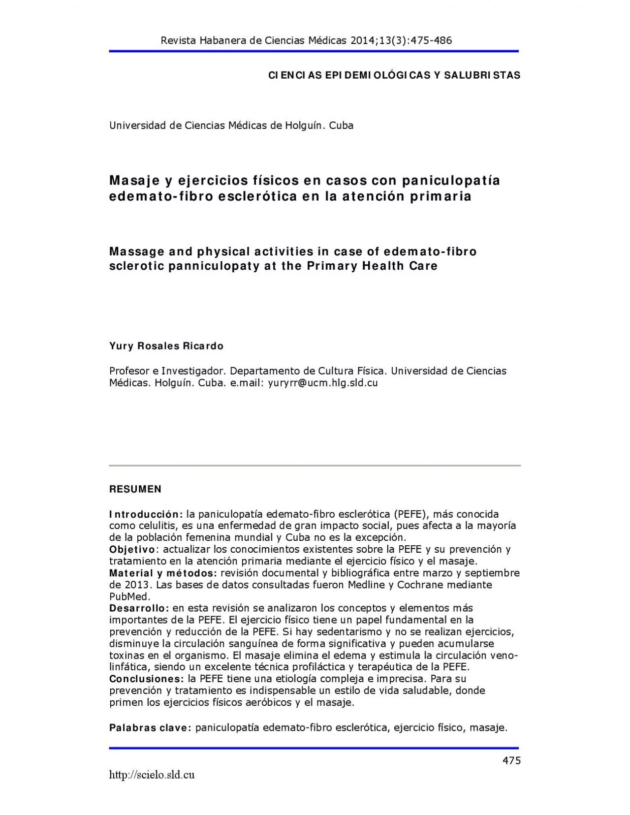 PDF-Revista Habanera de Ciencias Mdicas 2014133475486 KttpscLelo