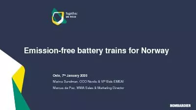 trains for Norway