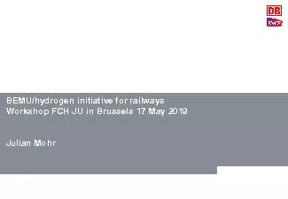 PDF-BEMUhydrogen initiative for railways