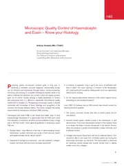 Connection   Microscopic Quality Control of Haematoxyl