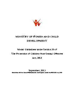MINISTRY OF WOMEN AND CHILD