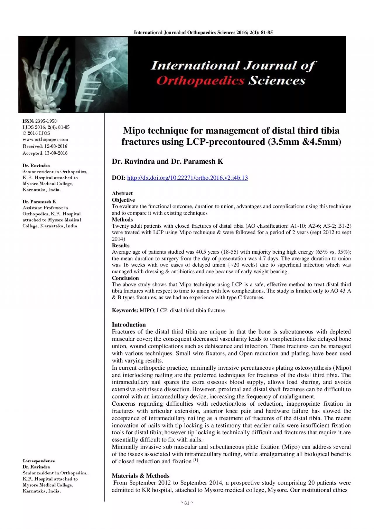 PDF-International Journal of Orthopaedics Sciences 201