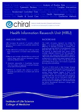 SECURE ANONYMISED INFORMATION LINKAGE SAIL The Secure Anonymised Inf