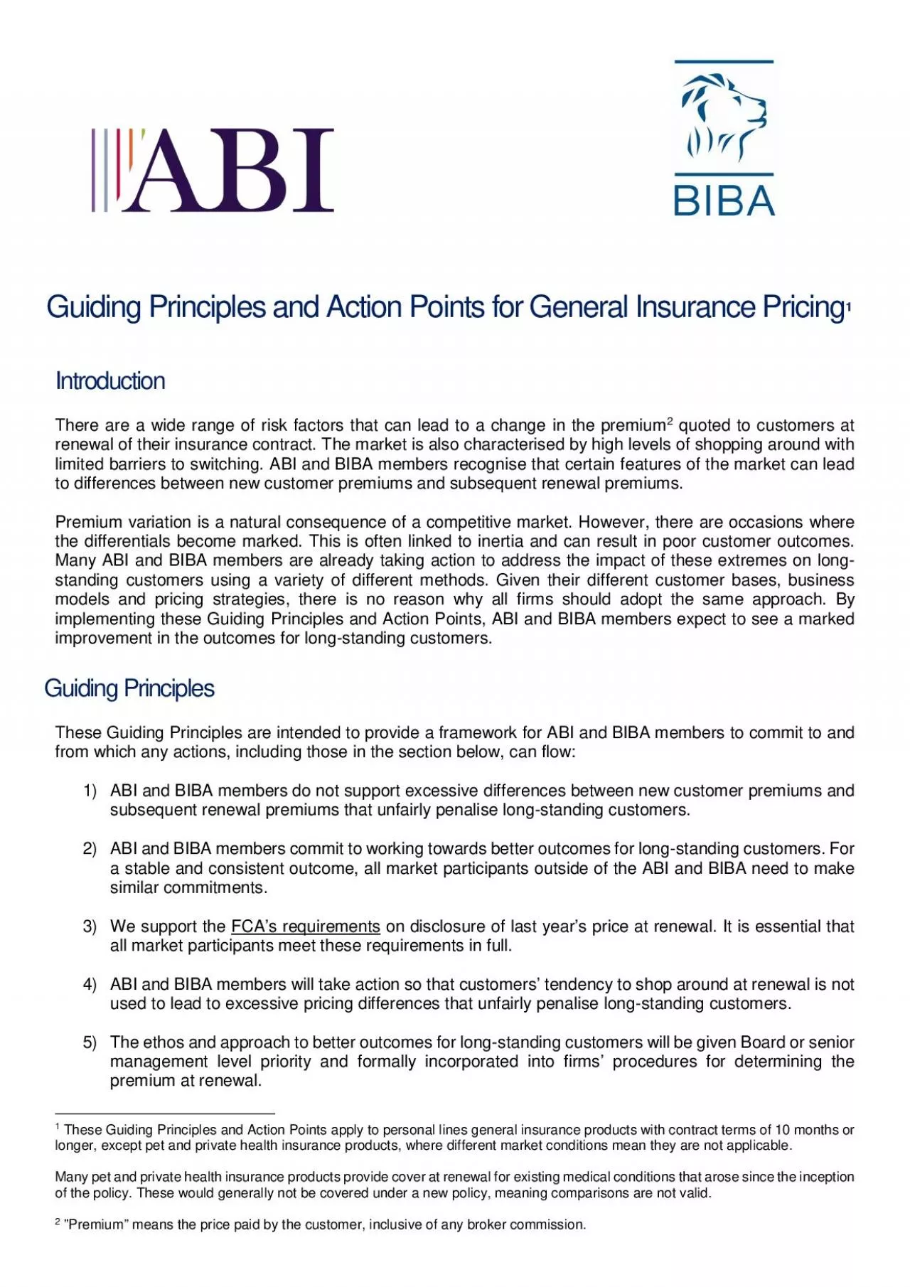 PDF-Guiding Principles and Action Points for General Insurance PricingIntr